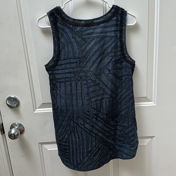 CAbi Beaded Tank Blouse- Size S - Picture 4 of 5